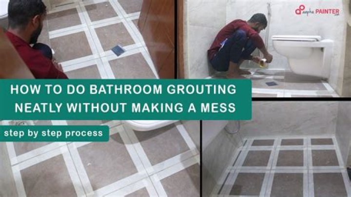 Can you use grout under a toilet?