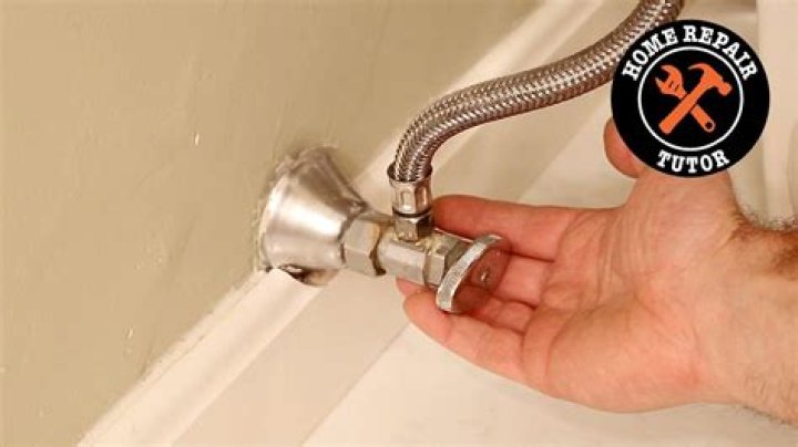 Do bathrooms have water shut-off valves?