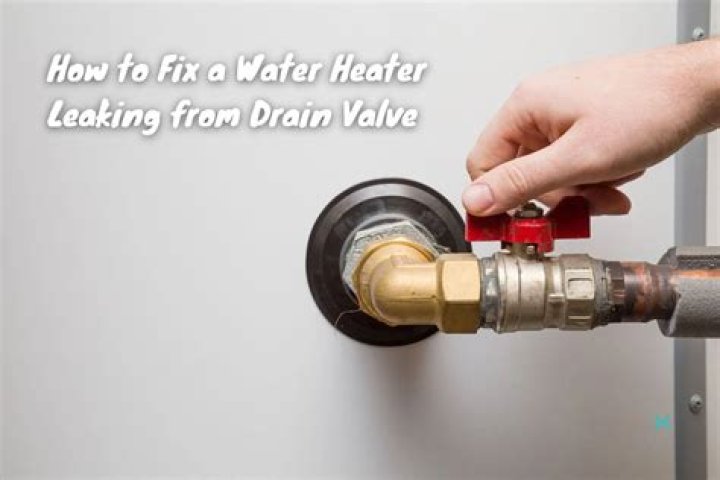 How to fix leaky water heater pressure relief valve?