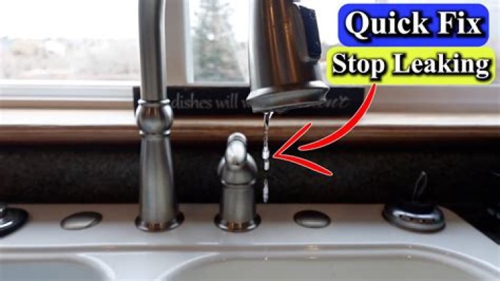 What to do when your Kohler revival faucet leaks?